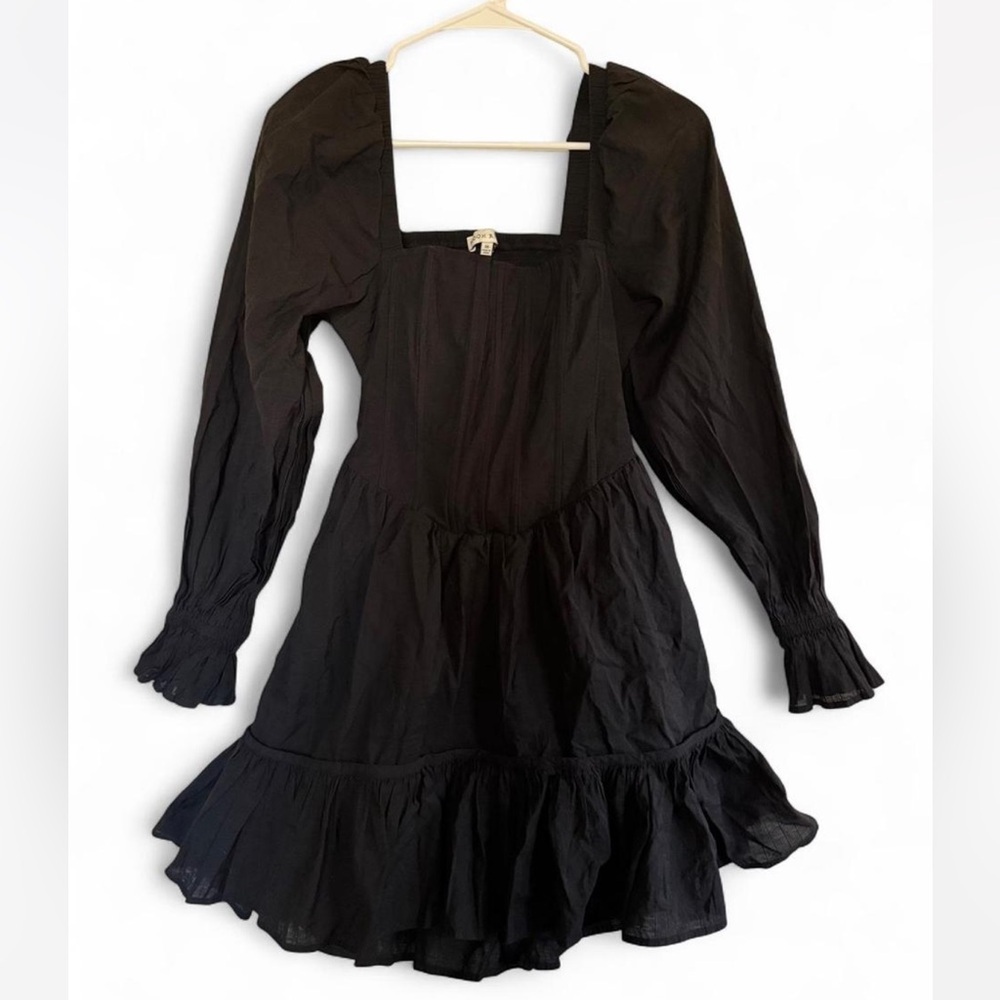 Moon River Black Mini Dress